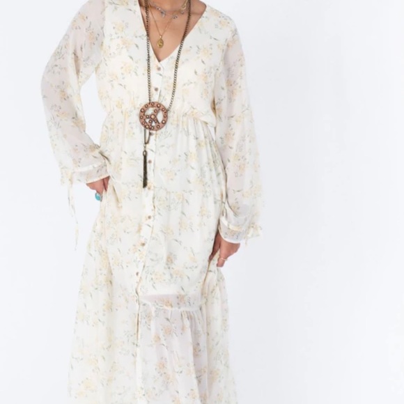 Three bird nest Dorothy Floral Maxi - Picture 4 of 11